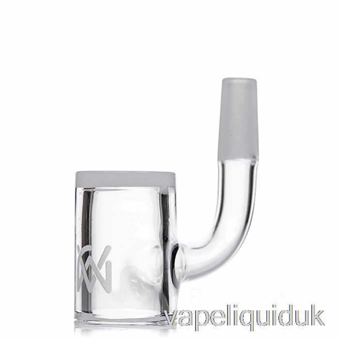 MJ Arsenal 10mm PREMIUM QUARTZ LARGE OPAQUE Bucket Banger Gold - FULL WELD Vape Liquid